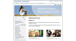 Desktop Screenshot of hjalpmedel.kronoberg.se