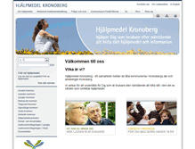 Tablet Screenshot of hjalpmedel.kronoberg.se